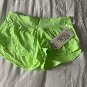 Lululemon Speed Up Shorts NWT